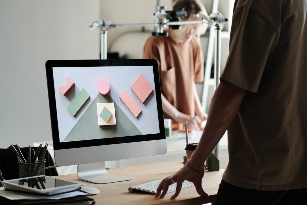 animation studio desk